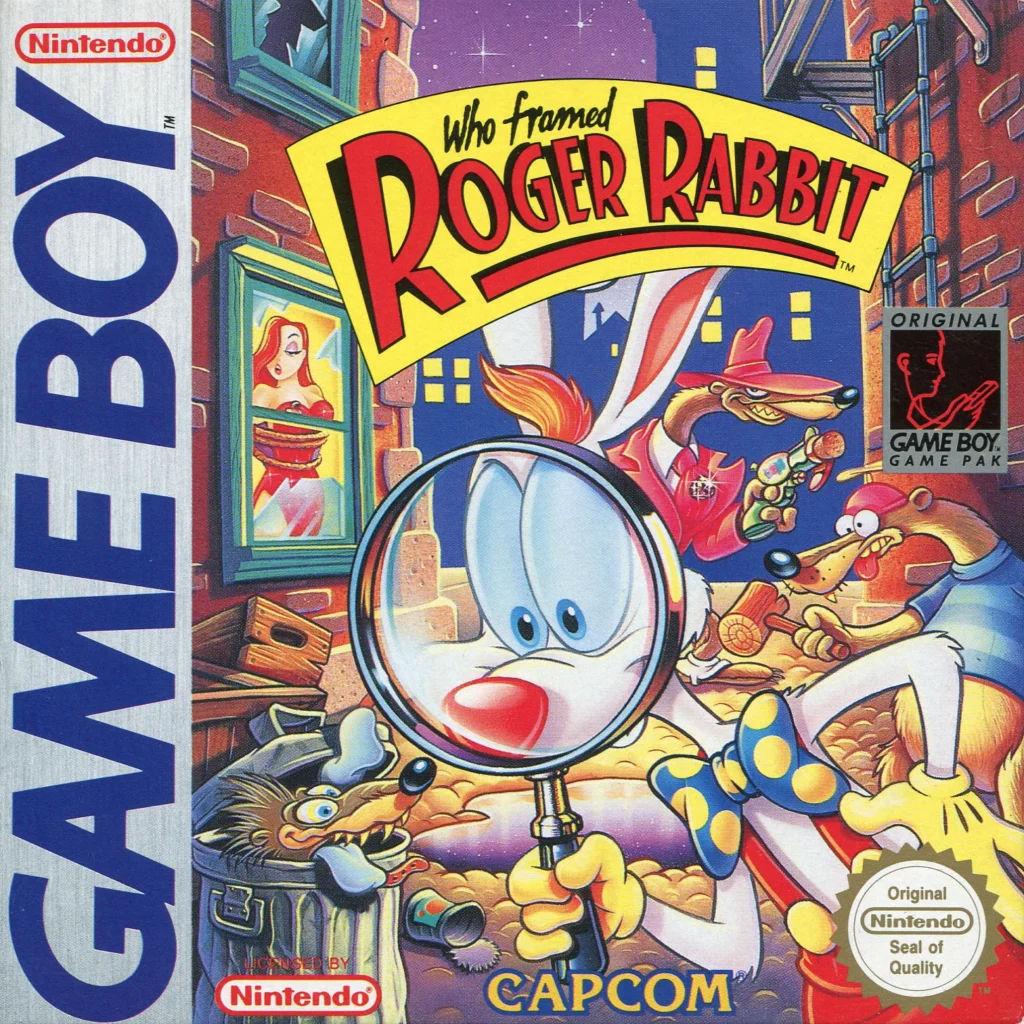 Jaquette de Who Framed Roger Rabbit sur Game Boy