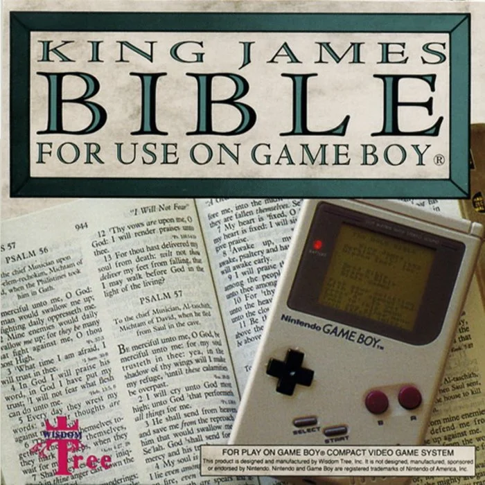 Jaquette de ZZZnotgameKing James Bible sur Game Boy