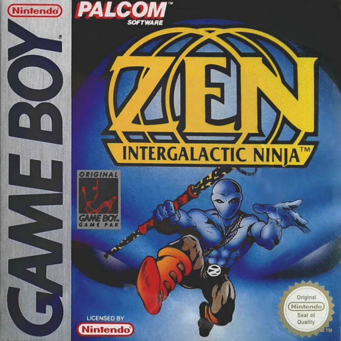 Jaquette de Zen Intergalactic Ninja sur Game Boy