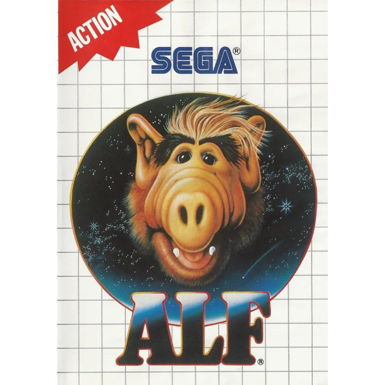Jaquette de Alf sur Master System