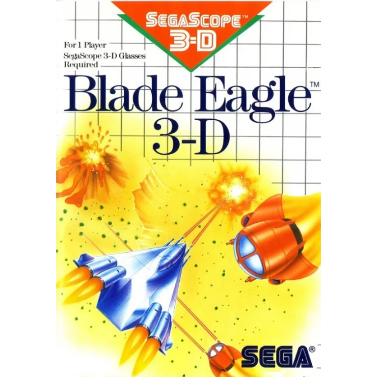 Jaquette de Blade Eagle 3 D sur Master System