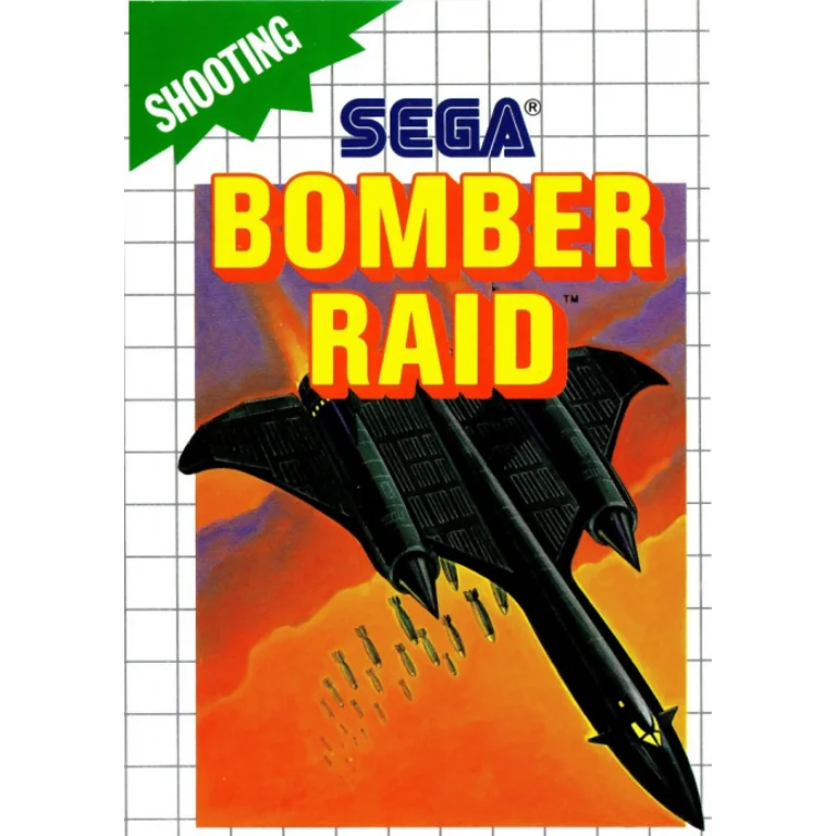 Jaquette de Bomber Raid sur Master System