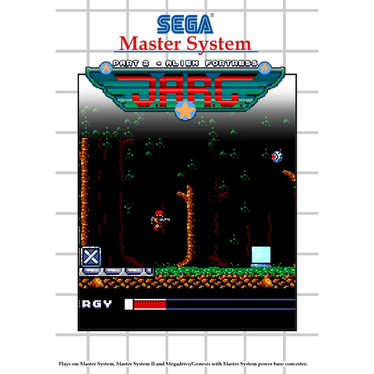 Jaquette de DARC sur Master System