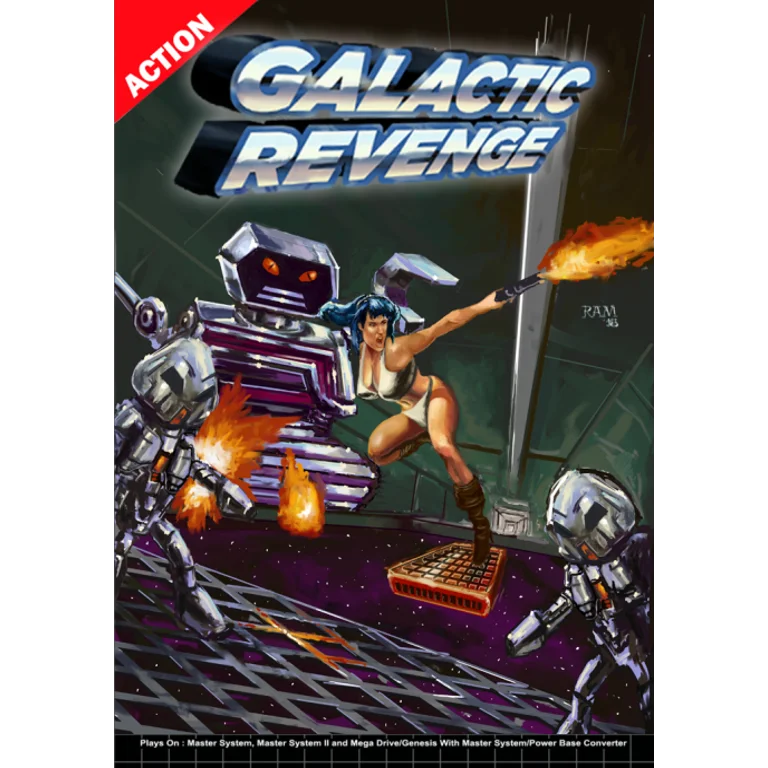 Jaquette de Galactic Revenge sur Master System