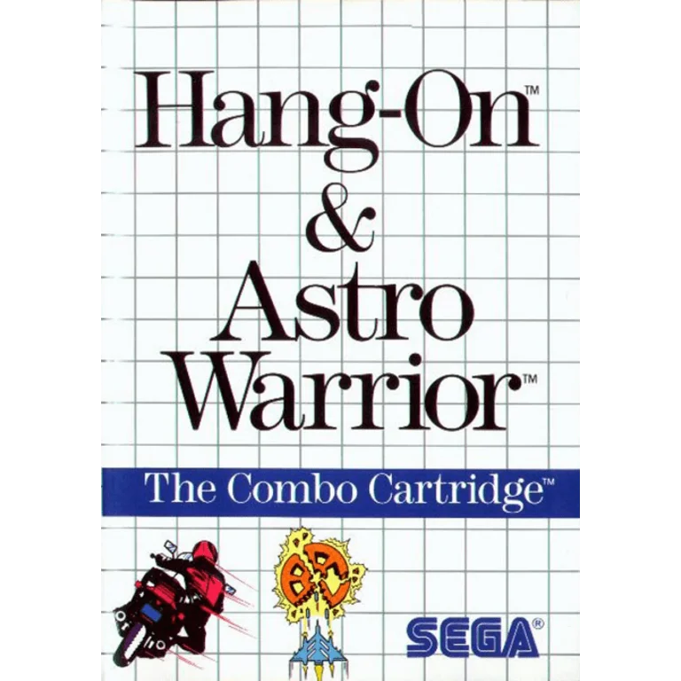 Jaquette de Hang On Astro Warrior sur Master System