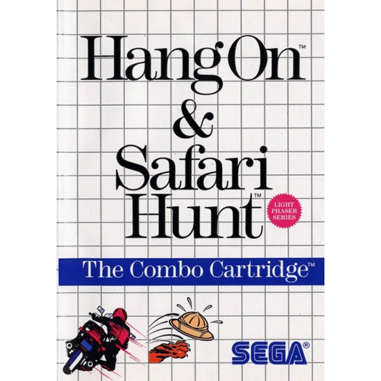 Jaquette de Hang On Safari Hunt sur Master System