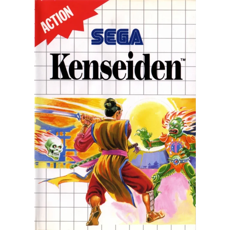 Jaquette de Kenseiden sur Master System