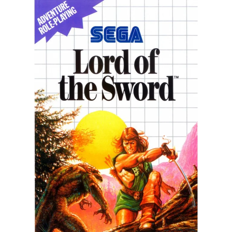 Jaquette de Lord of the Sword sur Master System