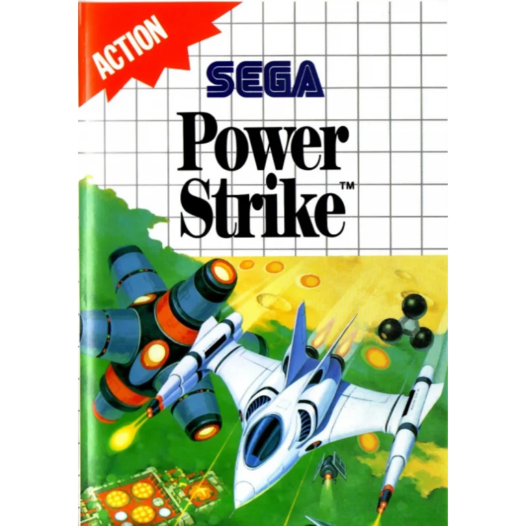 Jaquette de Power Strike sur Master System