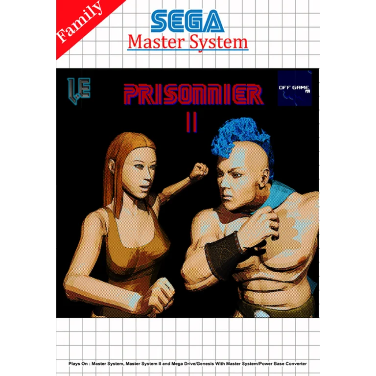 Jaquette de Prisonnier 2 sur Master System