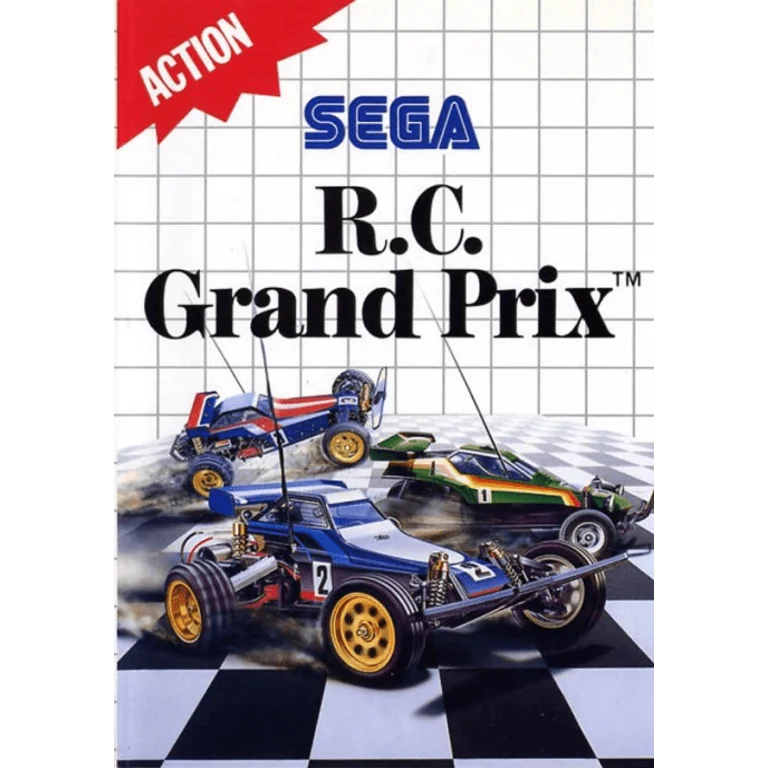 Jaquette de R.C. Grand Prix sur Master System
