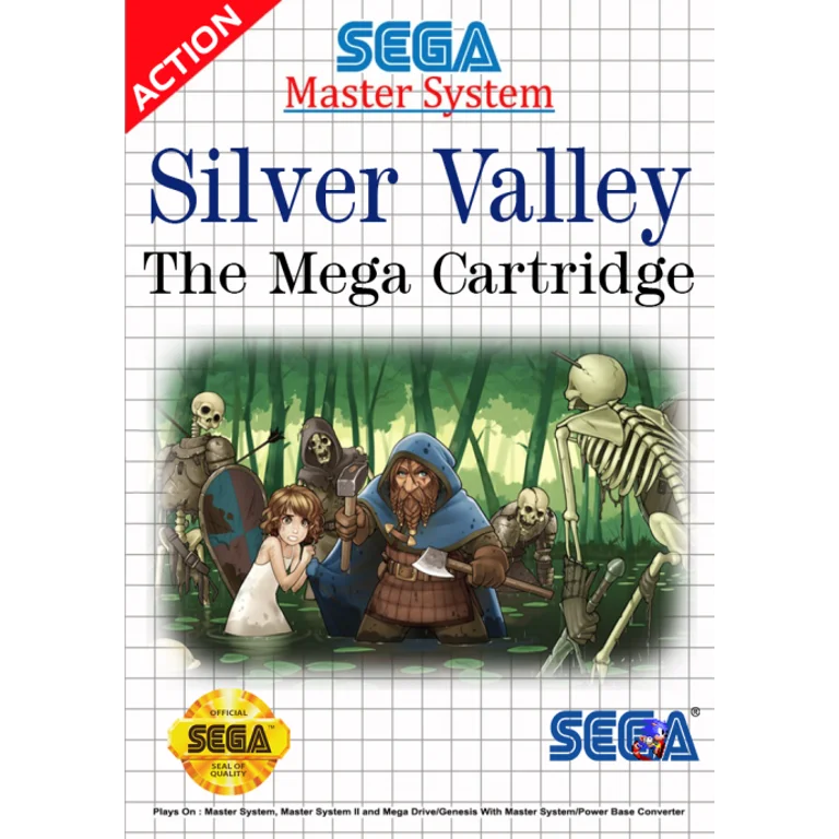 Jaquette de Silver Valley sur Master System
