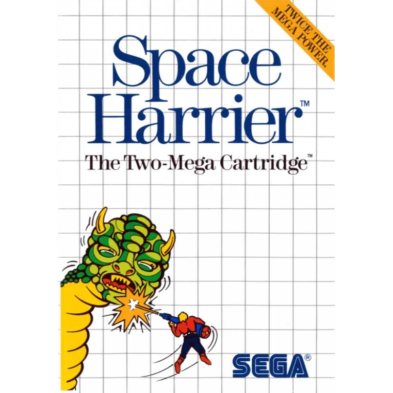 Jaquette de Space Harrier sur Master System