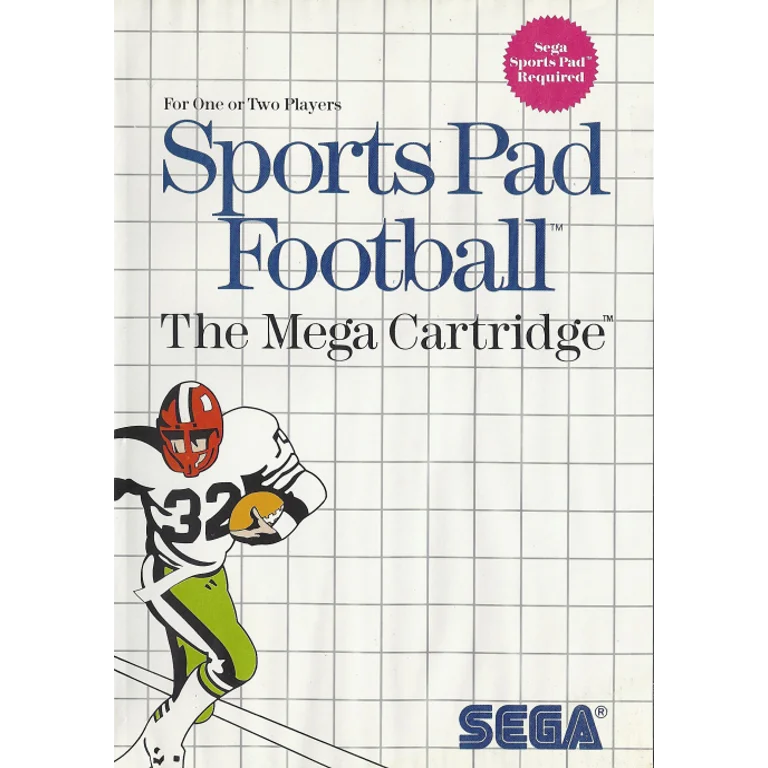 Jaquette de Sports Pad Football sur Master System