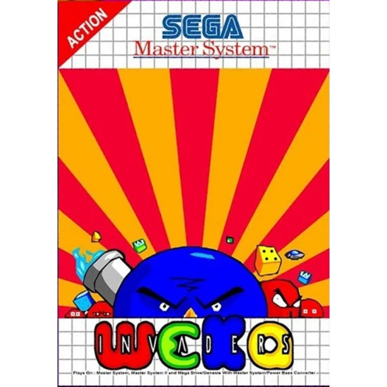 Jaquette de Weka Invaders sur Master System