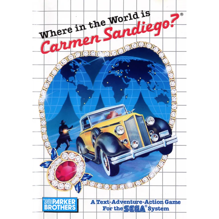 Jaquette de Where in the World is Carmen Sandiego sur Master System