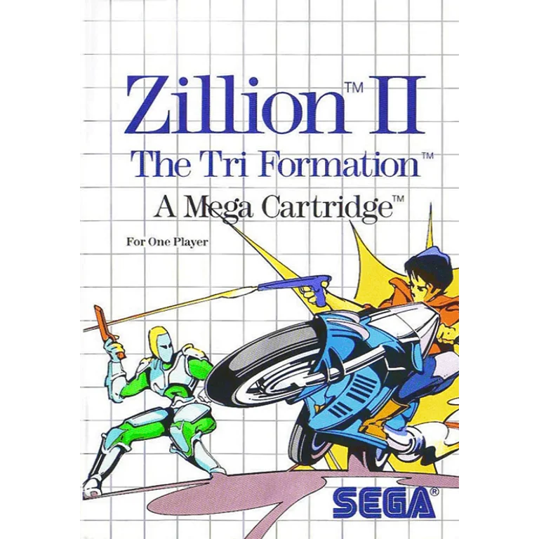 Jaquette de Zillion II The Tri Formation sur Master System