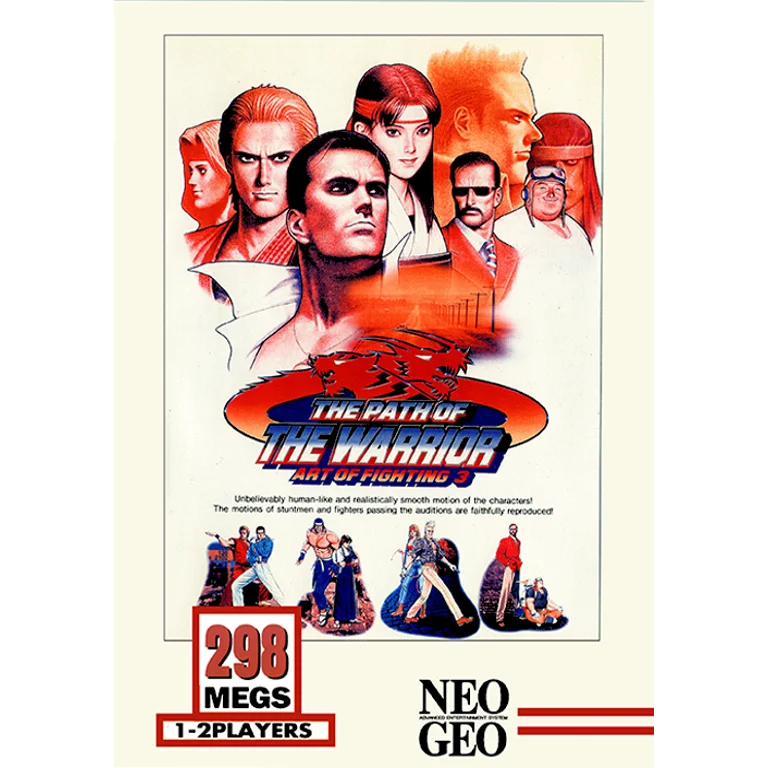 Jaquette de Art of Fighting 3 The Path of the Warrior sur Neo Geo