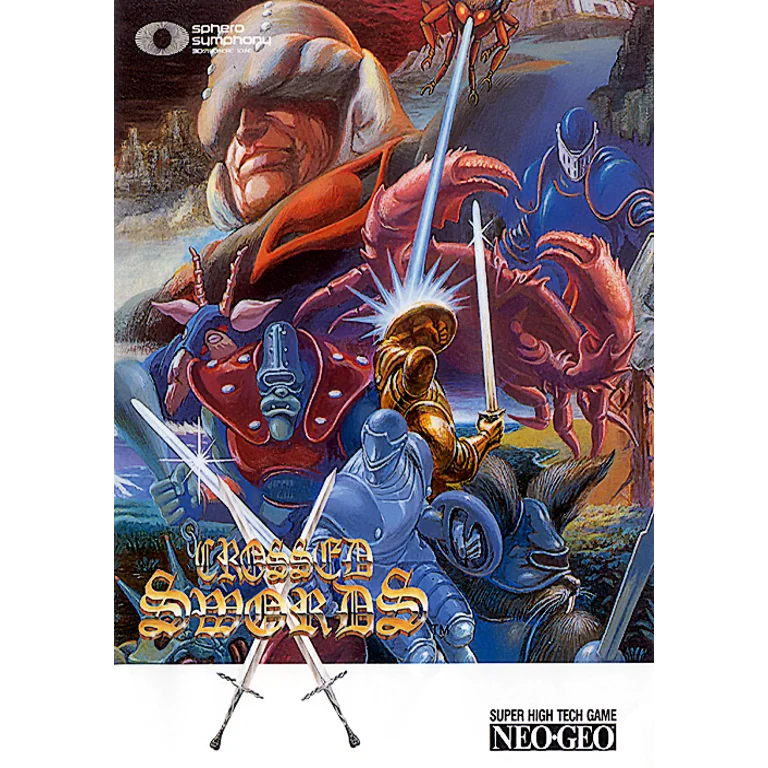 Jaquette de Crossed Swords sur Neo Geo