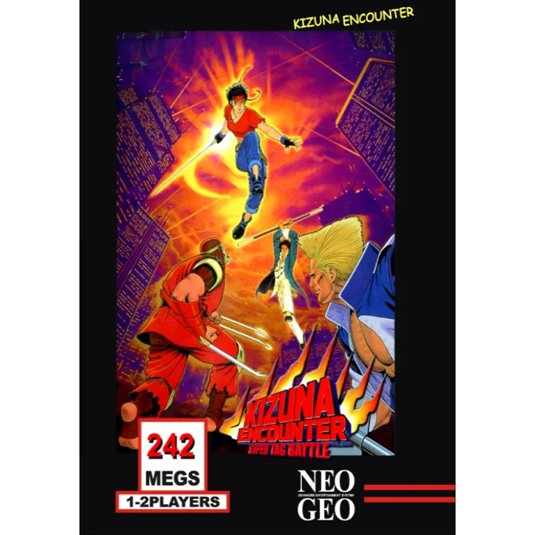 Jaquette de Kizuna Encounter Super Tag Battle sur Neo Geo