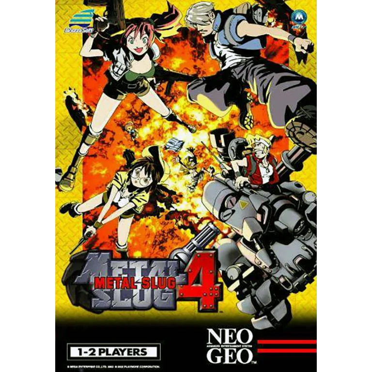 Jaquette de Metal Slug 4 sur Neo Geo