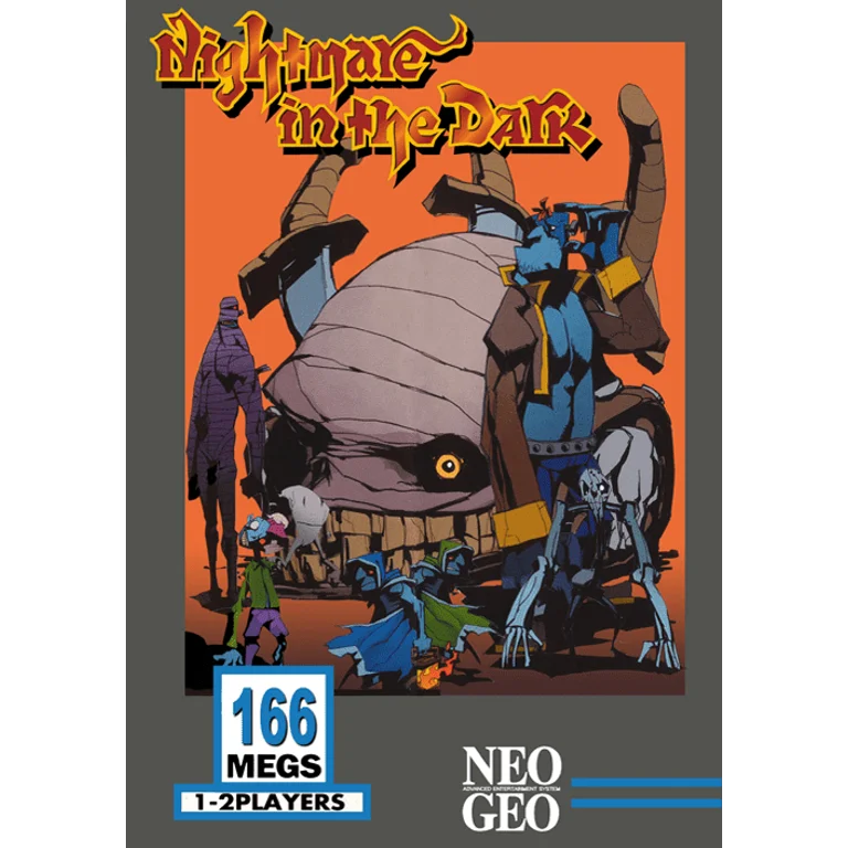 Jaquette de Nightmare in the Dark sur Neo Geo