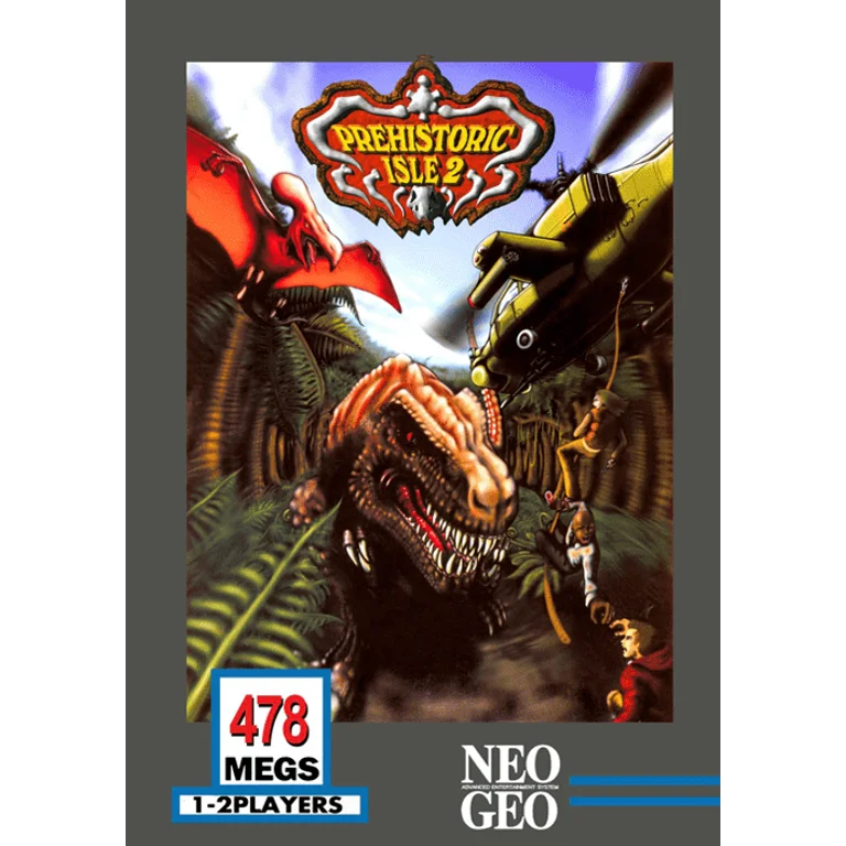 Jaquette de Prehistoric Isle 2 sur Neo Geo