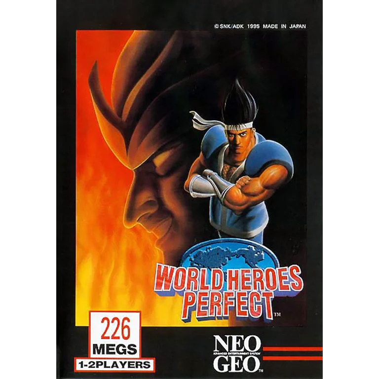 Jaquette de World Heroes Perfect sur Neo Geo