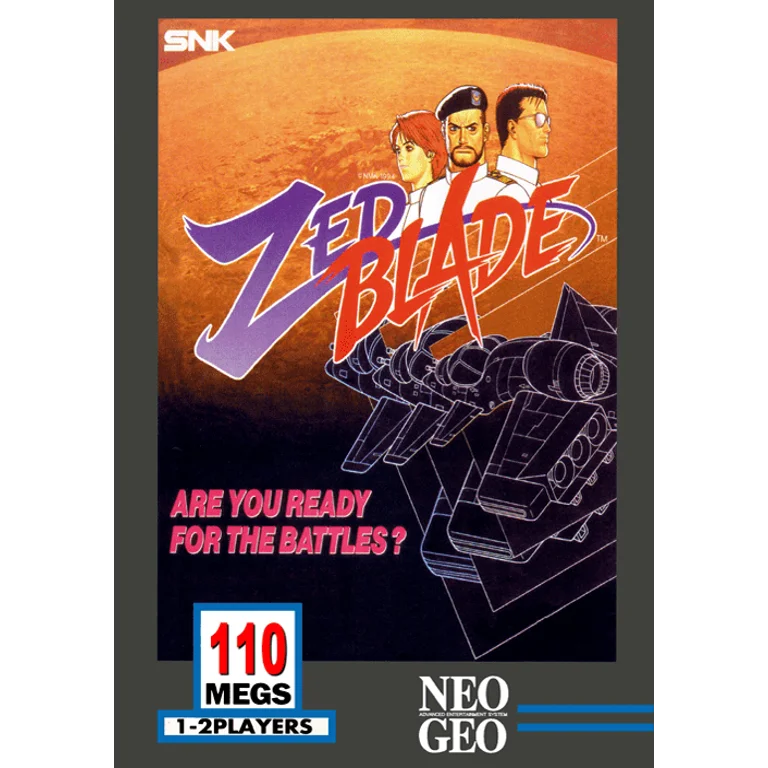 Jaquette de Zed Blade sur Neo Geo