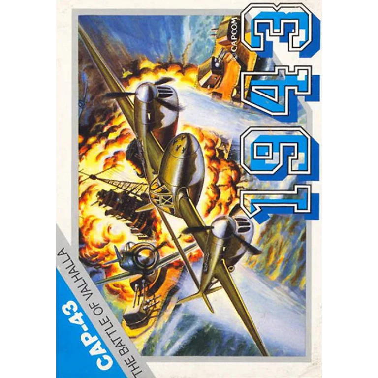 Jaquette de 1943 The Battle of Midway sur Nes