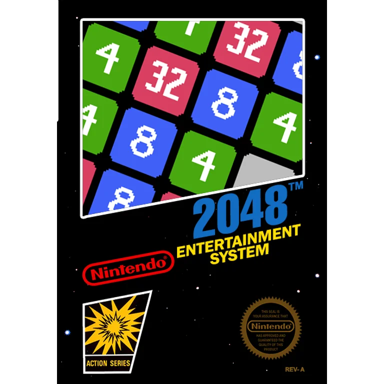 Jaquette de 2048 1 sur Nes