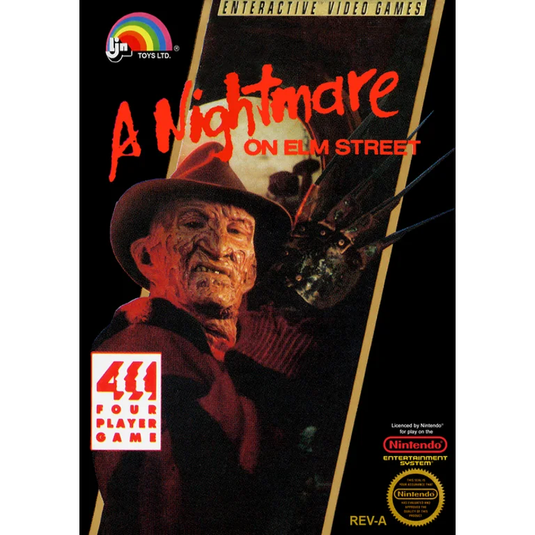 Jaquette de A Nightmare on Elm Street 1 sur Nes