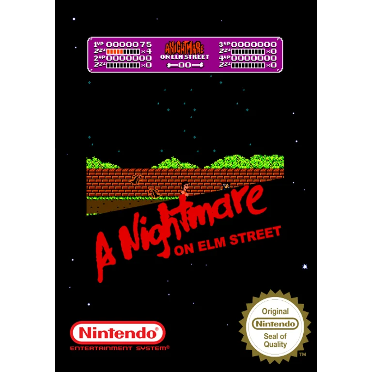 Jaquette de A Nightmare on Elm Street sur Nes