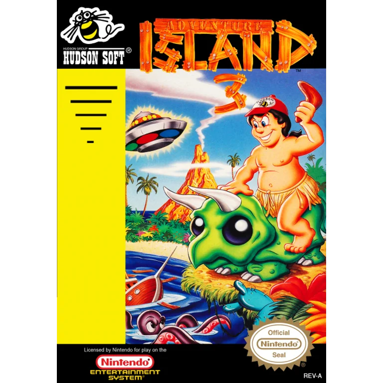 Jaquette de Adventure Island 3 1 sur Nes