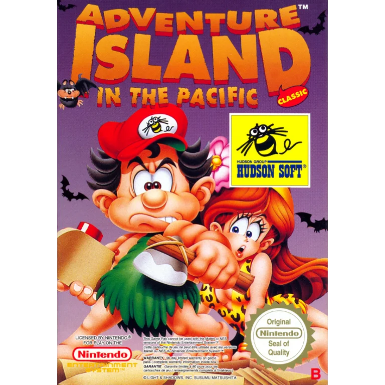 Jaquette de Adventure Island in the Pacific 1 sur Nes