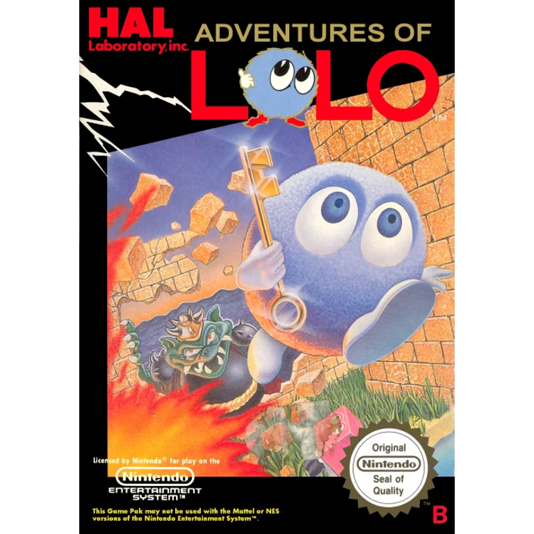 Jaquette de Adventures of Lolo sur Nes