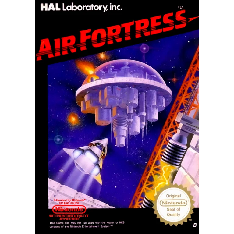Jaquette de Air Fortress 1 sur Nes