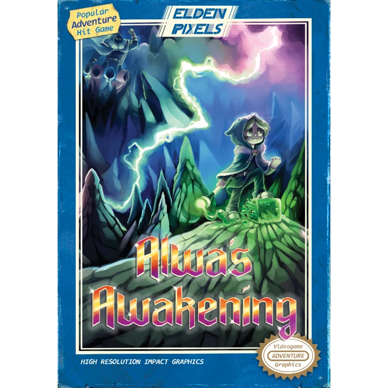 Jaquette de Alwas Awakening The 8 Bit Edition 1 sur Nes