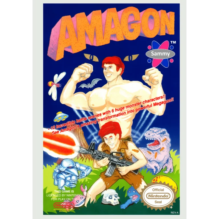 Jaquette de Amagon 2 sur Nes