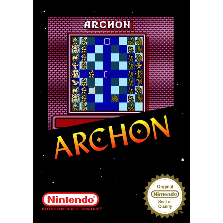 Jaquette de Archon sur Nes