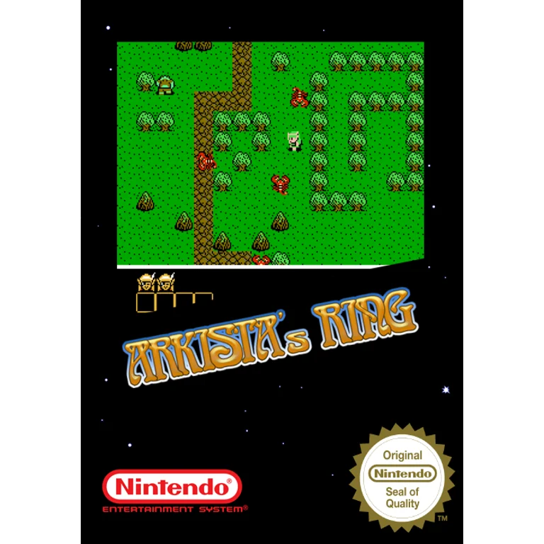 Jaquette de Arkistas Ring sur Nes
