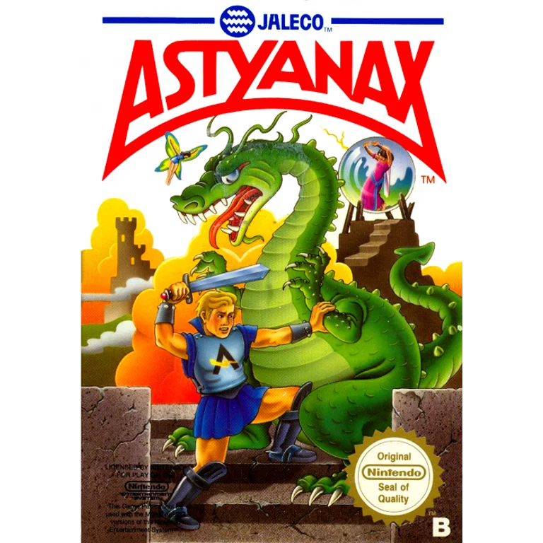 Jaquette de Astyanax 1 sur Nes