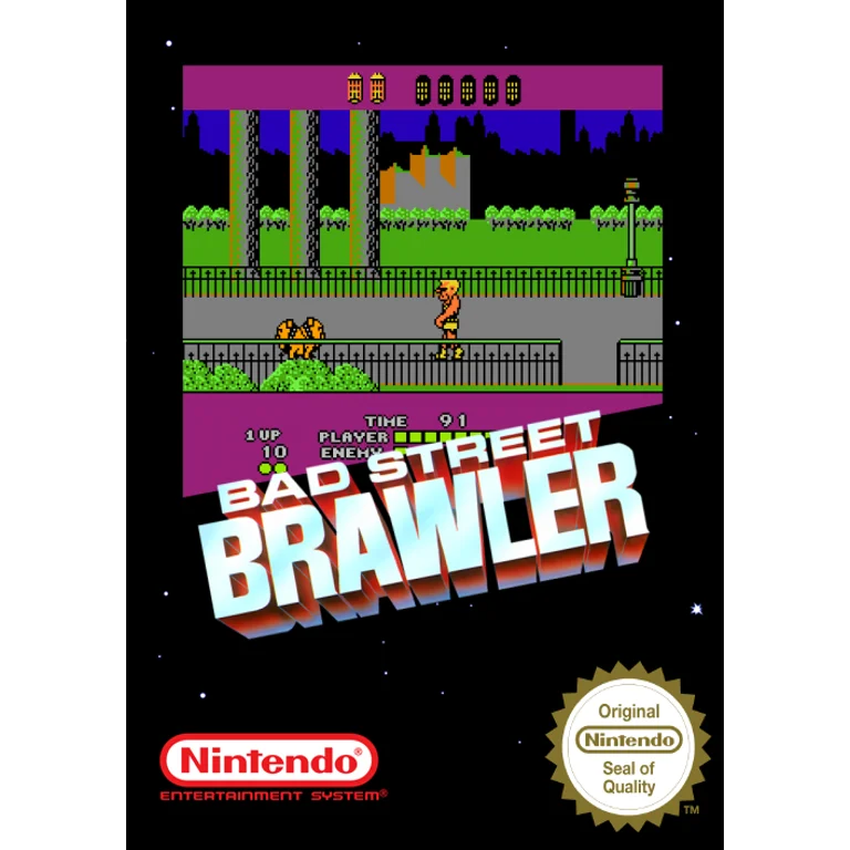Jaquette de Bad Street Brawler sur Nes