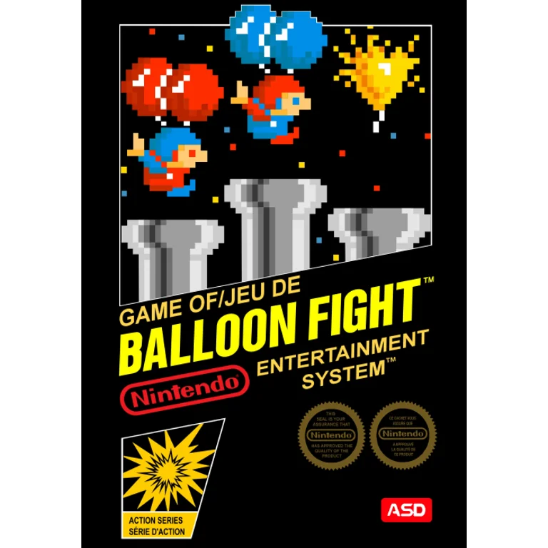 Jaquette de Balloon Fight sur Nes
