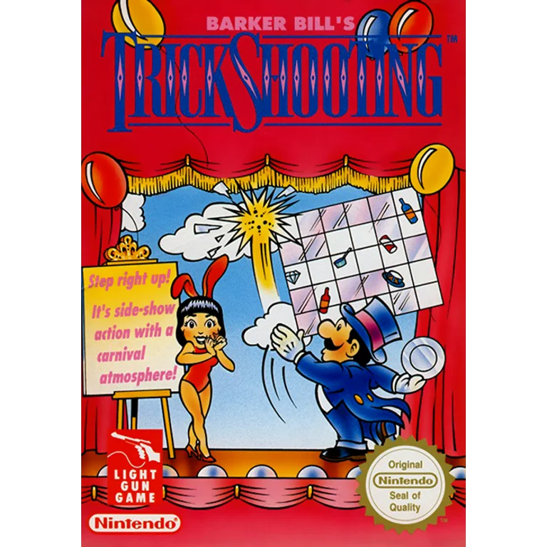 Jaquette de Barker Bills Trick Shooting 1 sur Nes