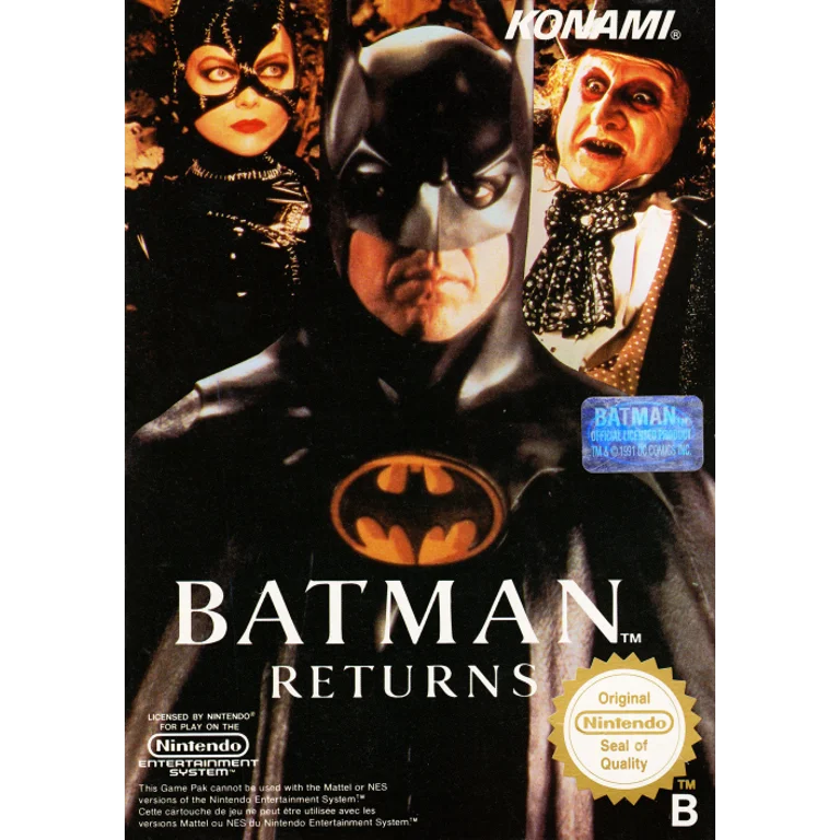 Jaquette de Batman Returns 1 sur Nes