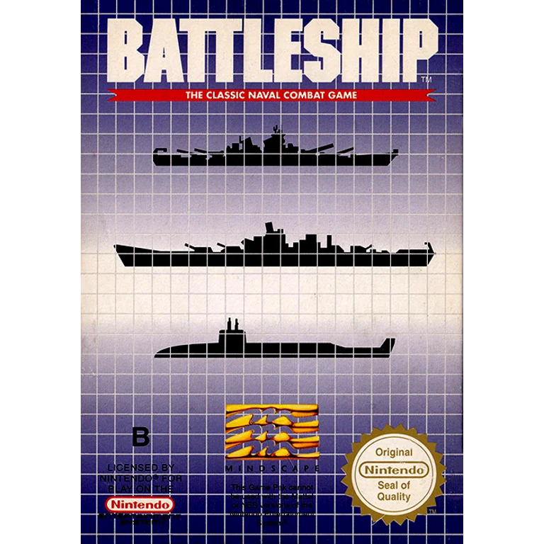 Jaquette de Battleship 1 sur Nes