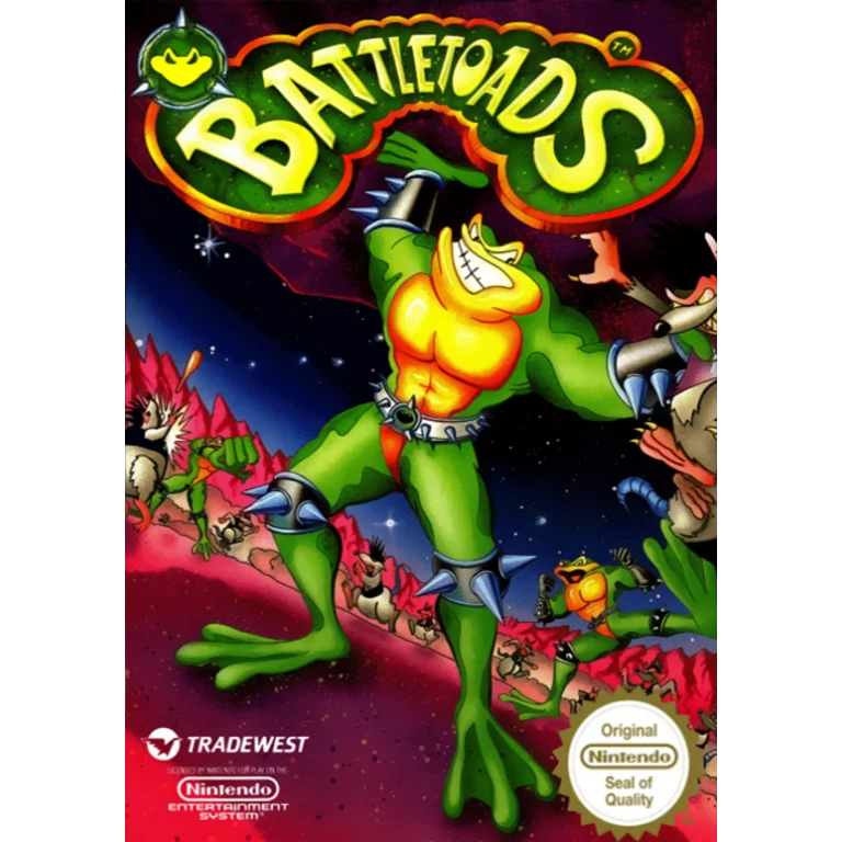 Jaquette de Battletoads sur Nes