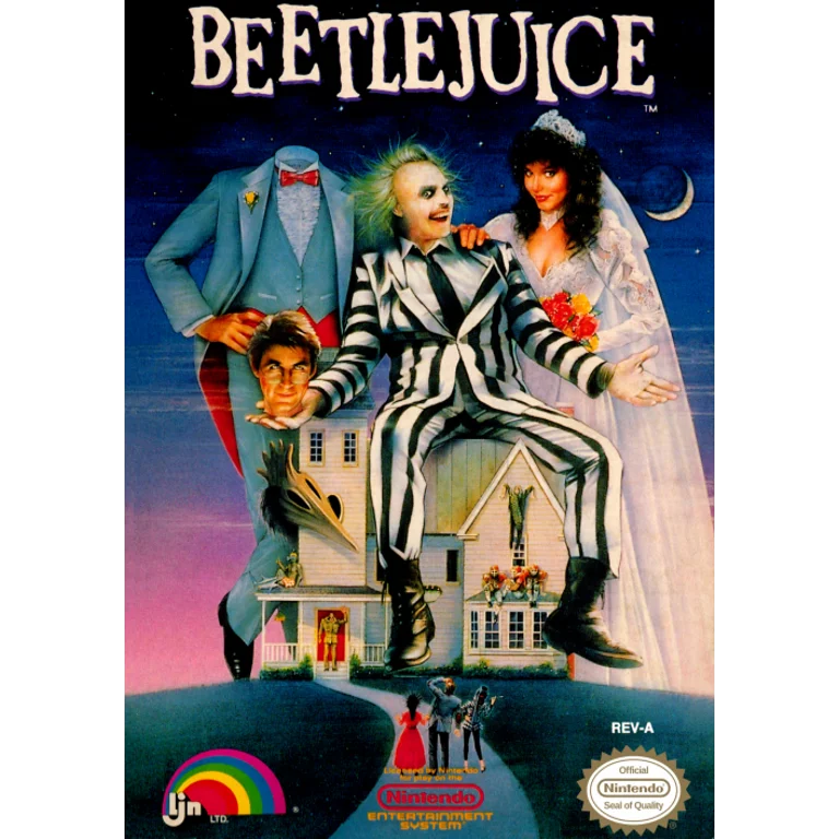 Jaquette de Beetlejuice 1 sur Nes