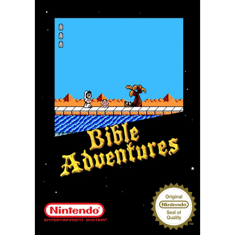 Jaquette de Bible Adventures sur Nes